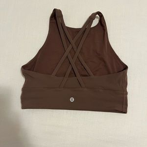 Lululemon high birch energy bra longline, size 6, worn twice